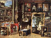 TENIERS, David the Younger The Gallery of Archduke Leopold in Brussels xgh oil painting picture wholesale